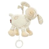 Fehn Spieluhr Baby Einschlafhilfe Schaf - Kuscheltier mit sanfter Einschlafhilfe...