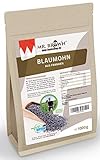 1kg Fränkischer Blaumohn, Mohn, Rohkostqualität zum Backen und Kochen, Wachtelfutter aus...