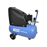 Güde 50111 Kompressor 220/08/24 ölfrei (max. Druck 8 bar, Kessel 24 l, 1100 W,...