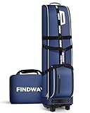 Findway Golf Reisetasche mit Extra Herausnehmbares Pad, 1680D strapazierfähiges Oxford...
