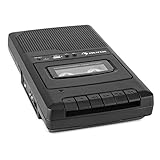 auna RQ-132 - Kassettenrekorder, Tonbandgerät, Diktiergerät, Tape Recorder, verbauter...
