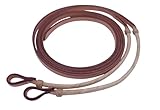 Thor Equine Western Zügel Westernzügel Split Reins, Rohhaut Rund, 220cm,...