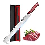DREAM REACH Aufschnittmesser handgeschmiedetes Tranchiermesser professionelles...