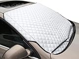 Auto Windschutzscheiben Abdeckung - Hochleistungs-Ultra-Dick Schutzabdeckung Schnee EIS...