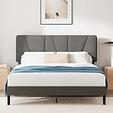 Zinus Maya Polsterbett 180x200 cm mit Kopfteil - 30 cm Hohes Bett 180x200 mit Lattenrost...