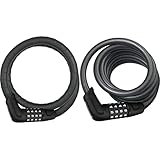 ABUS Panzerkabelschloss Steel-O-Flex Tresorflex 6615C + SCMU-Halterung &...