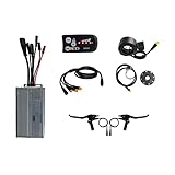 Bsowte 36V 48V 1000W E-Bike 30A Sinus Wave Brushless Controller mit S800 Display E-Bike...