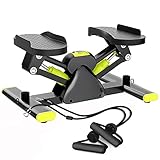 Stepper für Zuhause 100kg, 2in1 Twister Stepper mit Power Ropes, Up-Down-Stepper mit...