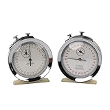 MEACEYR küchentimer Timer Mechanisches Uhrwerk Stoppuhr Timer Metallgehäuse Stoppuhr...