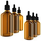 EBELYX 6er-Set aus je 3x Pipettenflasche 100ml & Pipettenflasche 50ml - Made in Germany,...