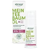 alkmene Mein Teebaumöl Gesichtscreme 50 ml Pickel Reduktion 91% bestätigt -...