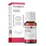 Medolin® Warzen Tinktur für Fuß & Hand - Effektives Warzenmittel zur Behandlung von...