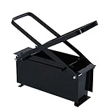Robuster Papier-Brikett-Maker – 25,4 x 12,7 x 8,1 cm, umweltfreundliche Holzpresse für...