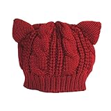 Head Skimütze für Herren und Damen, einfarbig, lässig, modisch, Herbst und Winter,...