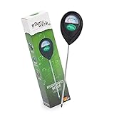Pflanzwerk Pflanzkübel Bodentester Erde Premium FEUCHTIGKEITSMESSER *Keine Batterien* *2...