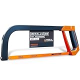 Presch Metallsäge 300mm - Inkl. BI-Metall Sägeblatt für präzise Schneidleistung - 90°...