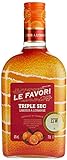 Le Favori - Triple Sec Orangenlikör 40% Vol seit 1876 - Produkt aus Frankreich (1 x 0.7...