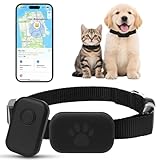 GPS Tracker Katze, Mini GPS Tracker Hund Ohne ABO, Kompatibel mit iOS und Android,...