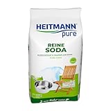 HEITMANN pure Reine Soda: Ökologischer Vielzweck-Reiniger für den Haushalt, Zugabe zu...
