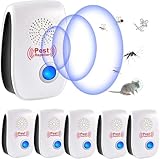 Ultraschall Schädlingsbekämpfer, 6 Stück Mäuseabwehr Mäusevertreiber Ultraschall &...