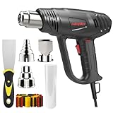2000W Heißluftpistole Kit, TAKGIKO 50℃~650℃ Variable Temperaturregelung...