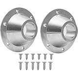 CTRLZS RV-Tischfuß Aluminium-Pedestal-Tisch- und Bodenmontagefuß mit 6 Montagelöchern...
