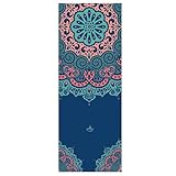 Morbuy Mikrofaser Hot Yoga Handtuch, Yoga Mat 185x65cm rutschfest Fitnesstuch...