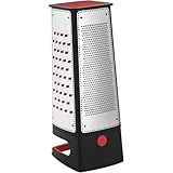 Silit Vierkantreibe mit Auffangbehälter, 29,5 x 11 x 11 cm, 4 Reibeflächen, Edelstahl,...