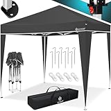 KESSER® Pavillon 3x3m | inkl. Tasche | Pop-Up Klicksystem | wasserdicht | UV-Schutz 50+ |...
