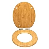 eSituro WC Sitz mit Absenkautomatik,Antibakterieller Stabile Toilettendeckel...