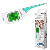 Reer Digitales Fieberthermometer ColourTemp für Babys mit großem Display und...