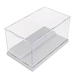 GARVALON 1 Stück Karton Vitrine Modell-Display-Container Vitrine Vitrine Puppenanzeige...