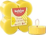 Bolsius True Citronella - Maxi Duftteelichter - Citronella - 8 Stück -...