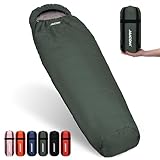 JAICOM Schlafsack - 3, 4 Jahreszeiten Ultraleicht Mumienschlafsack [800g/1600g],...