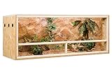 OSB Terrarium, Holzterrarium 150 x 60 x 60 cm mit Seitenbelüftung