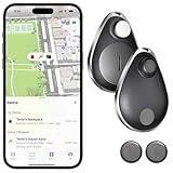 Utag GPS Tracker Versteckt 2 Pack, Bluetooth Tracker funktioniert mit Apple Find My (nur...