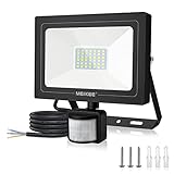 MEIKEE 35W LED Strahler mit Bewegungsmelder Außen 3000LM 6500K Kaltweiß Fluter IP66...