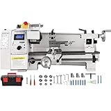 VEVOR Kleine Metalldrehmaschine Metall Drehmaschine zum Bohren Drehen...