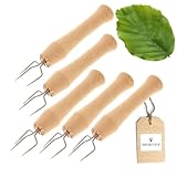 5x HOFMEISTER® Pellkartoffel-Gabel, Made in Germany, ohne Plastik, perfekt als...