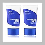 2PCS Hyaluronic Acid Watery Sun Gel, Sonnencreme mit Hyaluron, Sonnenschutz-Milch,...