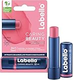 Labello Caring Beauty Rose Lippenpflegestift mit Farbe und Sonnenschutz (4,8 g),...