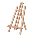 Tischstaffelei aus Buchenholz 40 cm hoch Staffelei Holzstaffelei Mini Staffelei Kinder...