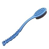 QiCheng&LYS Badebürste Mit Langem Griff, Handmassagebürste Duschrückenwäscher 14 Zoll...