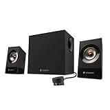 Logitech Z533 2.1 Lautsprecher-System mit Subwoofer, 120 Watt Spitzenleistung, 3,5 mm...