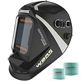 SONNLER Schweißhelm, großes Fenster10 x 9,3 cm, groß echte Farbe automatik...