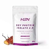 HSN Sojaprotein, isoliert | Schokoladengeschmack und Haselnüsse 500 g = 17 Dosen pro...