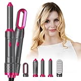 Hairstyler Set, 5 in 1 Air styler, Negativ Lonen Haarstyler mit Lockenstab...