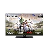 Panasonic TX-43MX600E, 43 Zoll 4K Ultra HD LED Smart , High Dynamic Range (HDR), Linux TV,...