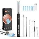 Ohrenschmalz Entferner Otoskop, AOPICK 1080P HD WiFi Ohrreiniger Kamera Wasserdicht,...