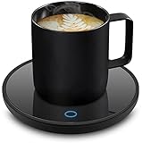 Elektrischer Kaffeewärmer, Smart Schreibtisch Kaffeewärmer, Tassenwärmer mit...